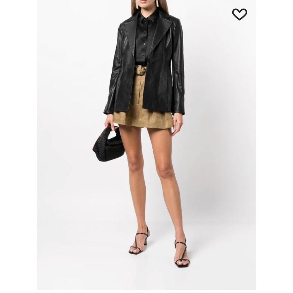 Bowery Leather Blazer Jacket